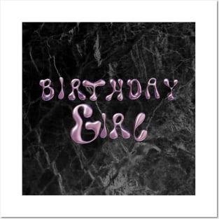 brithday girl Posters and Art